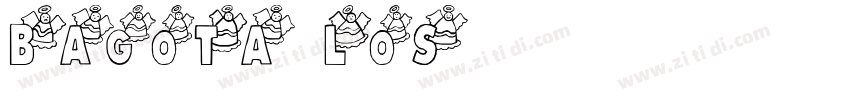 BAGOTA LOS 字体字体转换